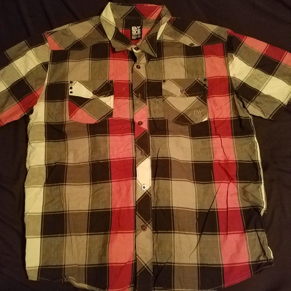 Men's button-down shirt